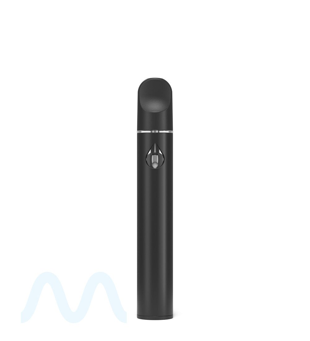 RAE | Gamma Black Ceramic Core Disposable Vape Pen with Waterdrop Windows | 1mL - 310 mAh - 100 Count - 1