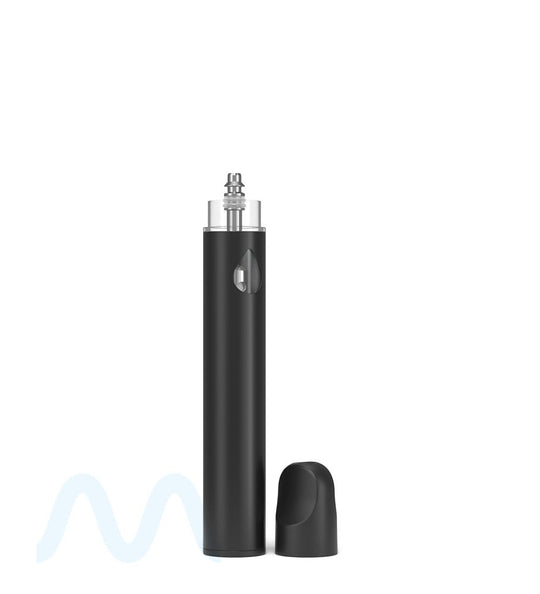 RAE | Gamma Black Ceramic Core Disposable Vape Pen with Waterdrop Windows | 1mL - 310 mAh - 100 Count - 7