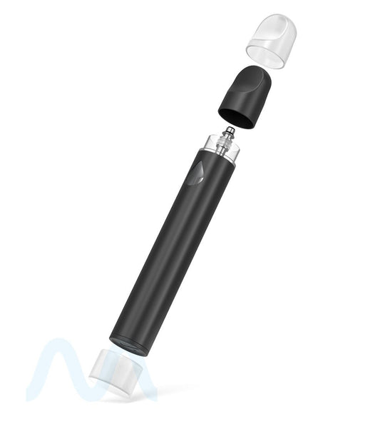 RAE | Gamma Black Ceramic Core Disposable Vape Pen with Waterdrop Windows | 1mL - 310 mAh - 100 Count - 8