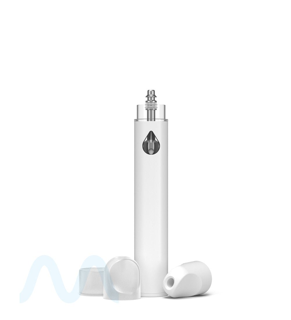 RAE | Gamma White Ceramic Core Disposable Vape Pen with Waterdrop Windows | 1mL - 310 mAh - 100 Count - 4