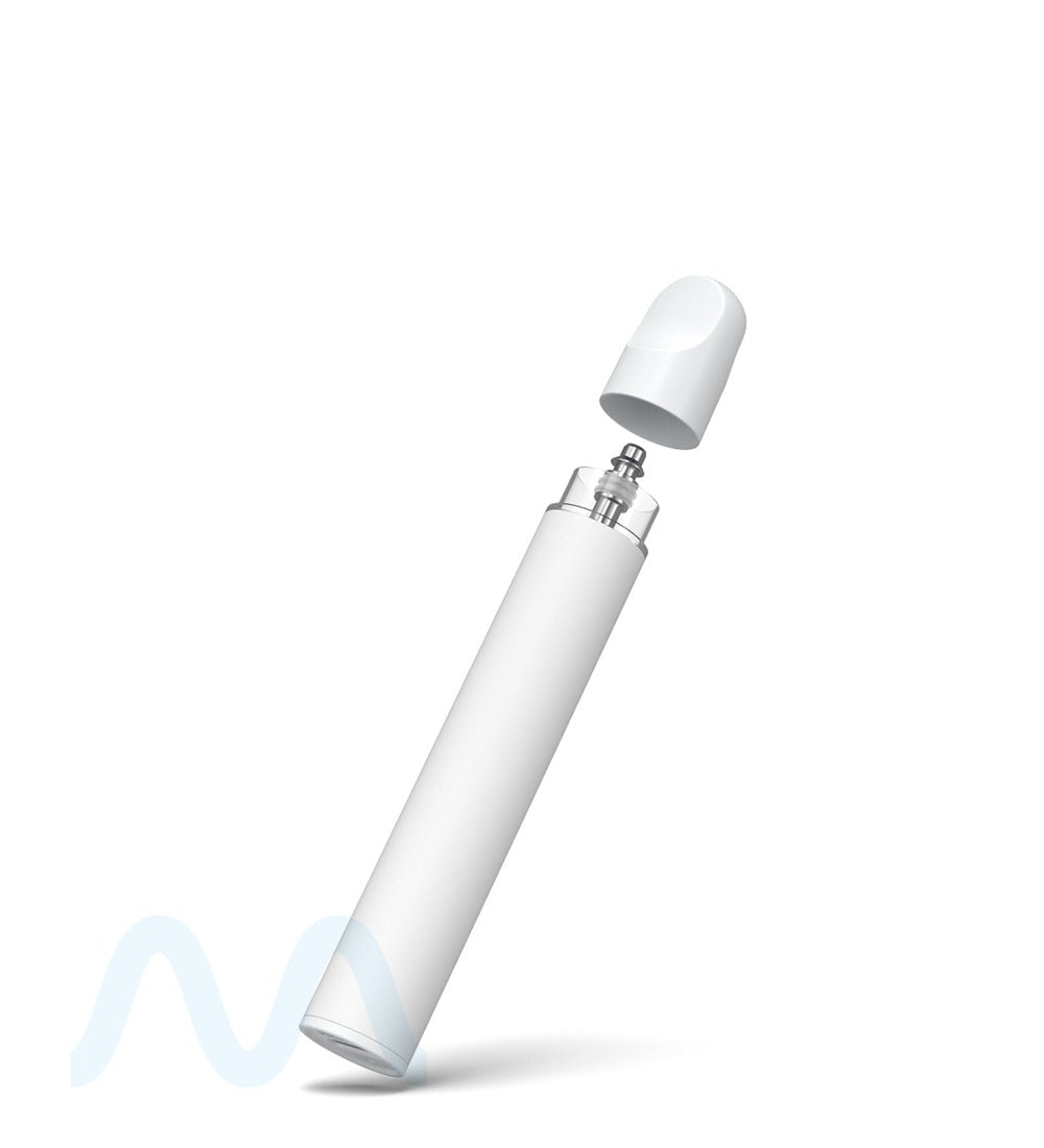 RAE | Gamma White Ceramic Core Disposable Windowless Vape Pen | 0.5mL - 310 mAh - 100 Count - 9