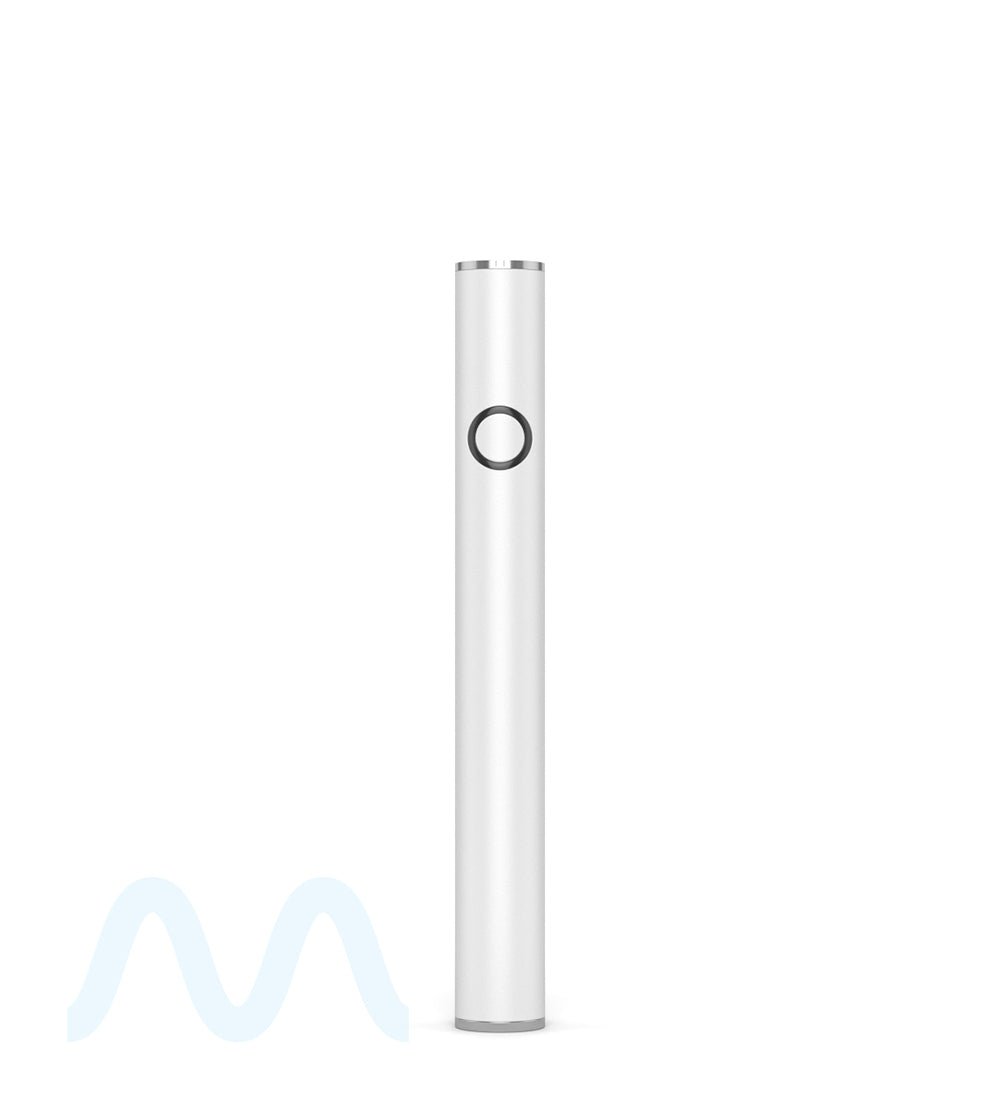 Variable Voltage Soft Touch Vape Battery | 320mAh - White - 160 Count - 1