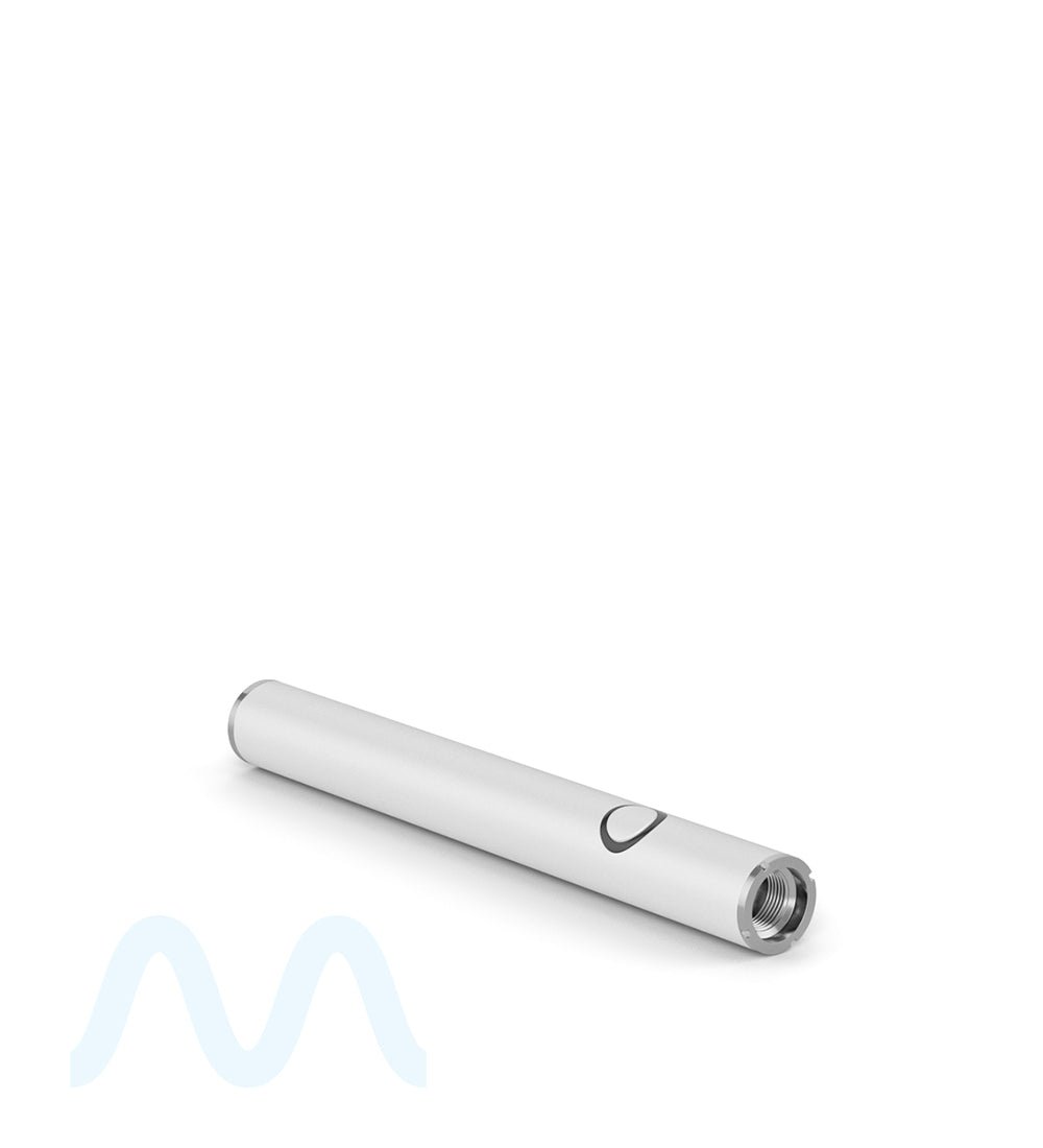 Variable Voltage Soft Touch Vape Battery | 320mAh - White - 160 Count - 4