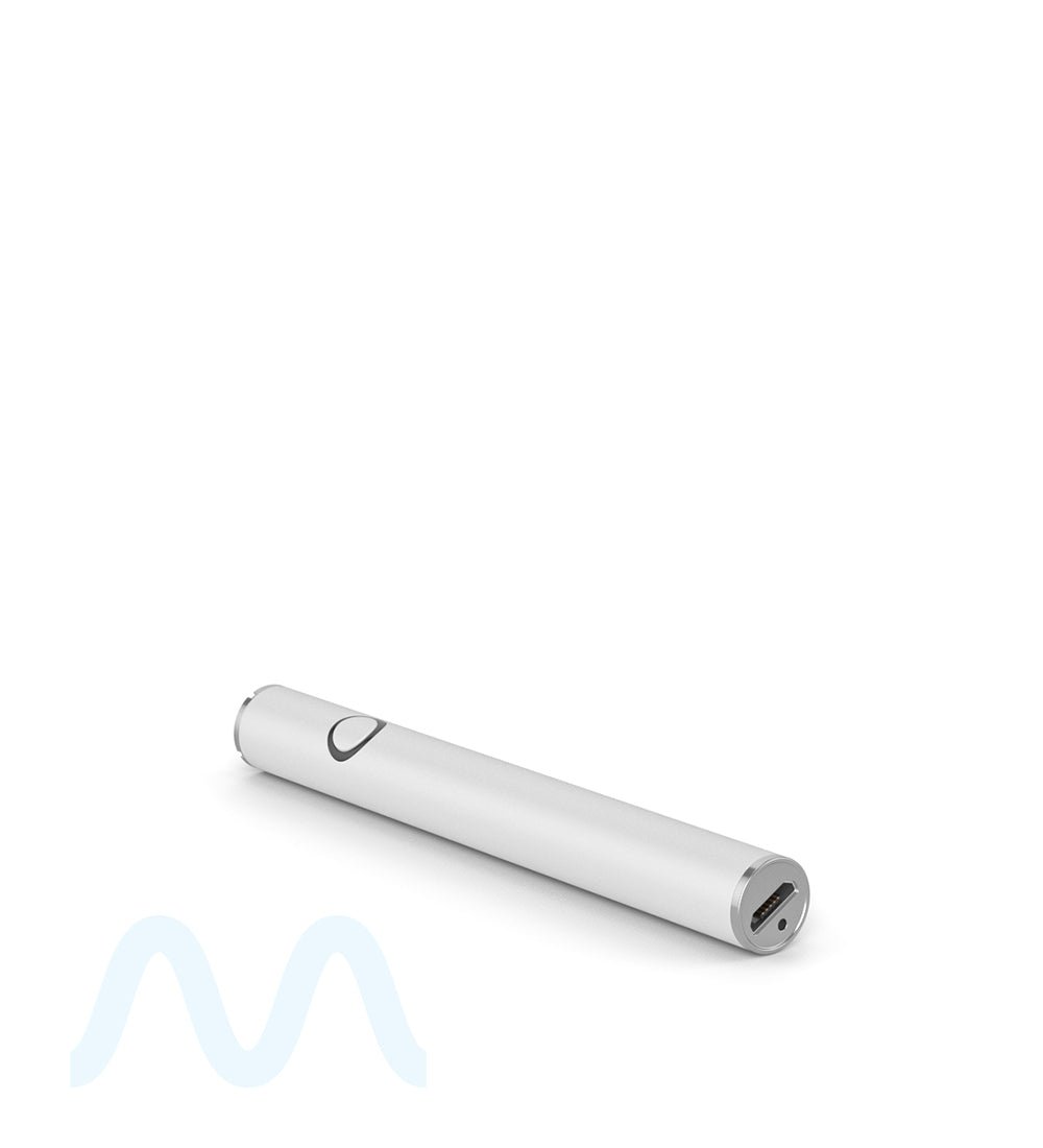 Variable Voltage Soft Touch Vape Battery | 320mAh - White - 160 Count - 5