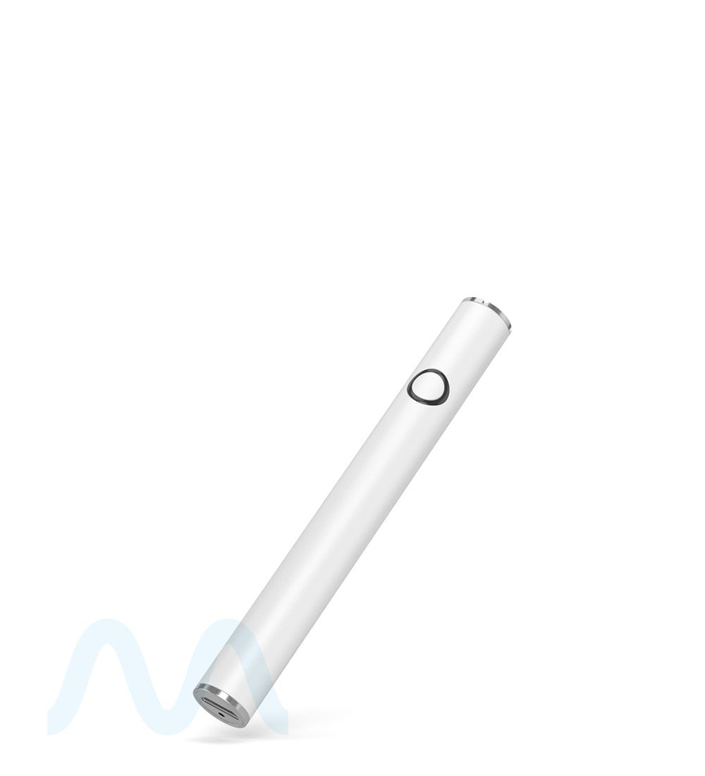 Variable Voltage Soft Touch Vape Battery | 320mAh - White - 160 Count - 6