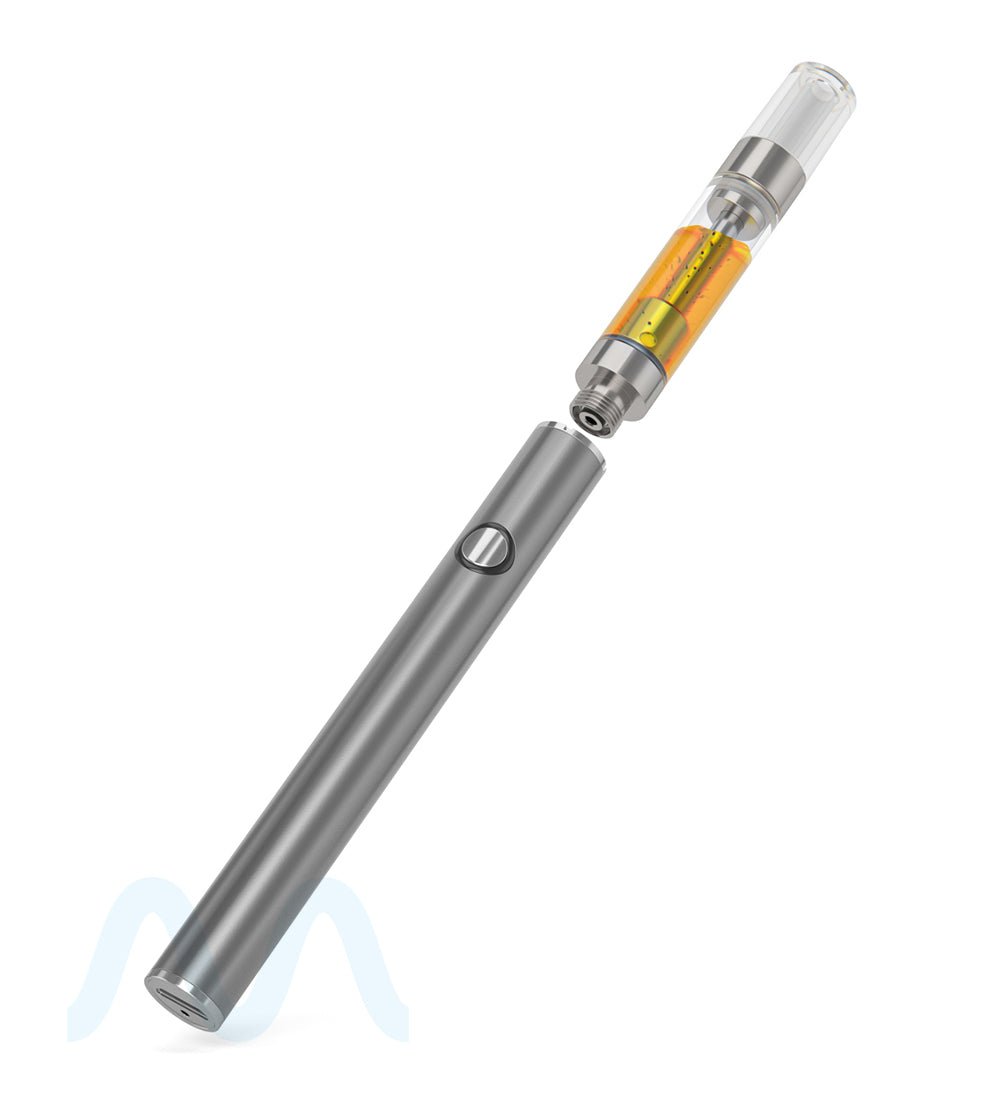 Variable Voltage Vape Battery | 320mAh - Silver - 160 Count - 7