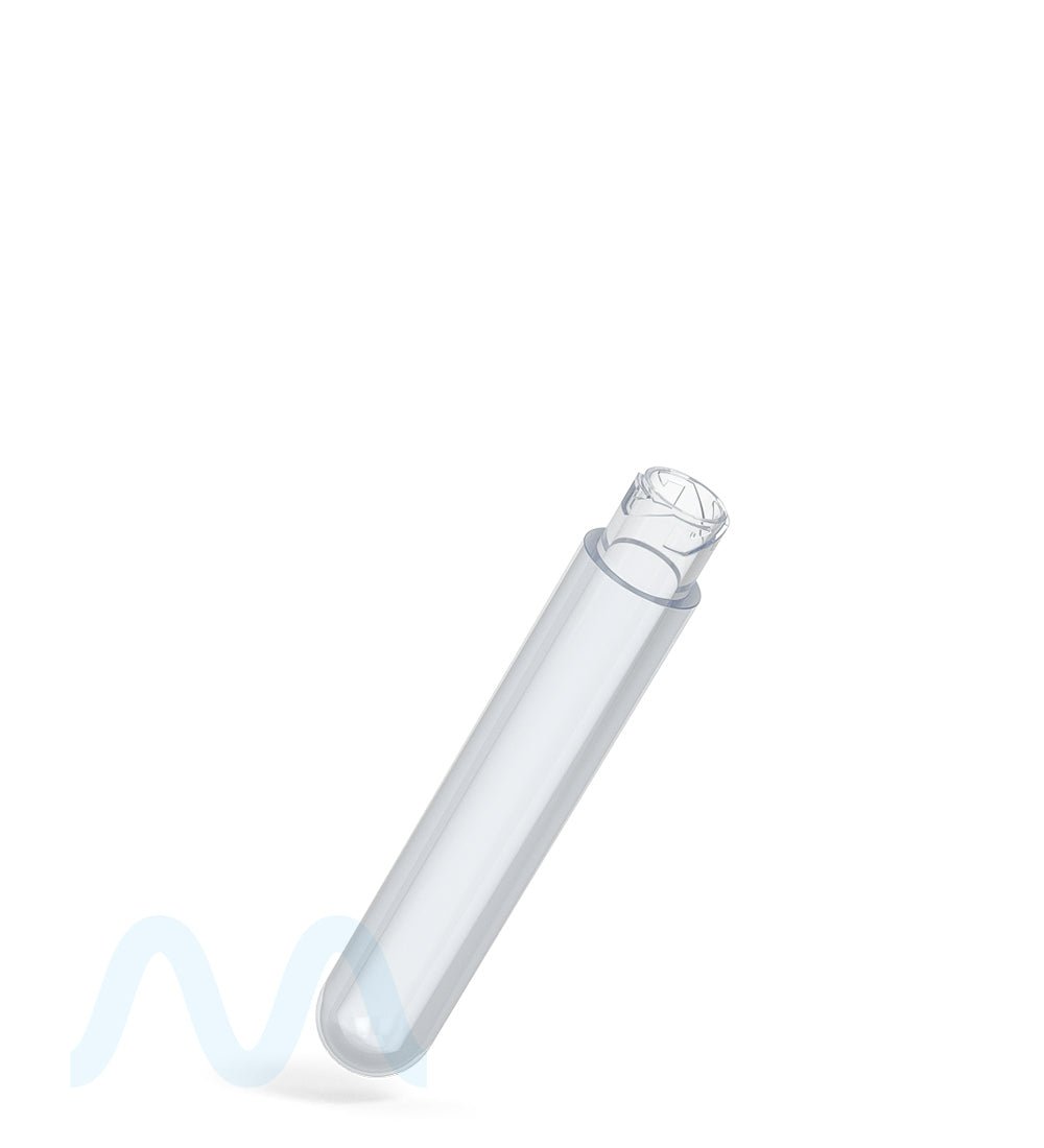 POLLEN GEAR | Transparent Pre - Roll & Vaporizer Tall Round Plastic Slim Tubes | 109mm - Clear - 1000 Count - 5