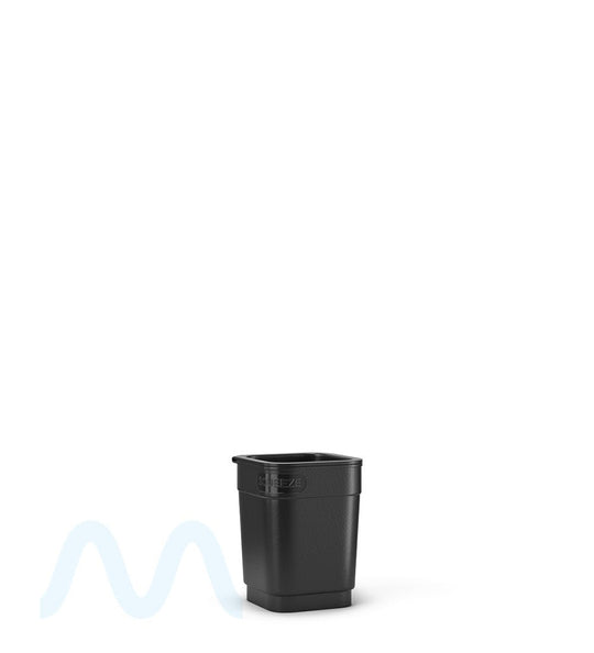 POLLEN GEAR | Child Resistant 100% Recyclable Opaque Black Pop Box Pop Top Bottles | 6dr - 1g - 1632 Count - 3