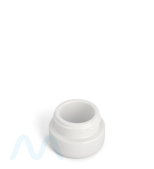 POLLEN GEAR | HiLine Glossy White Glass Concentrate Containers | 36mm - 5mL - 308 Count - 1