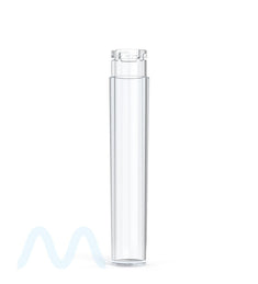 POLLEN GEAR | Five10 Child Resistant Push Down & Turn Wide Long Universal Plastic Caps for Vape Tube | 155mm - Clear - 700 Count - 1