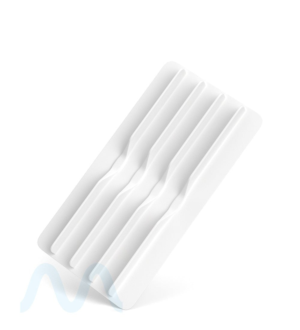 POLLEN GEAR | SnapTech Large White Plastic Pre - Roll Insert Tray | 110mm - Plastic - 2500 Count - 5