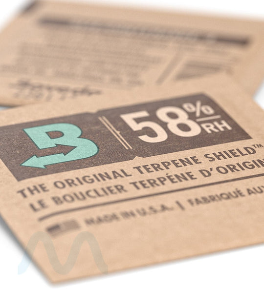 BOVEDA | Humidity Control Packs | 4 Grams - 58% - 125 Count - 6