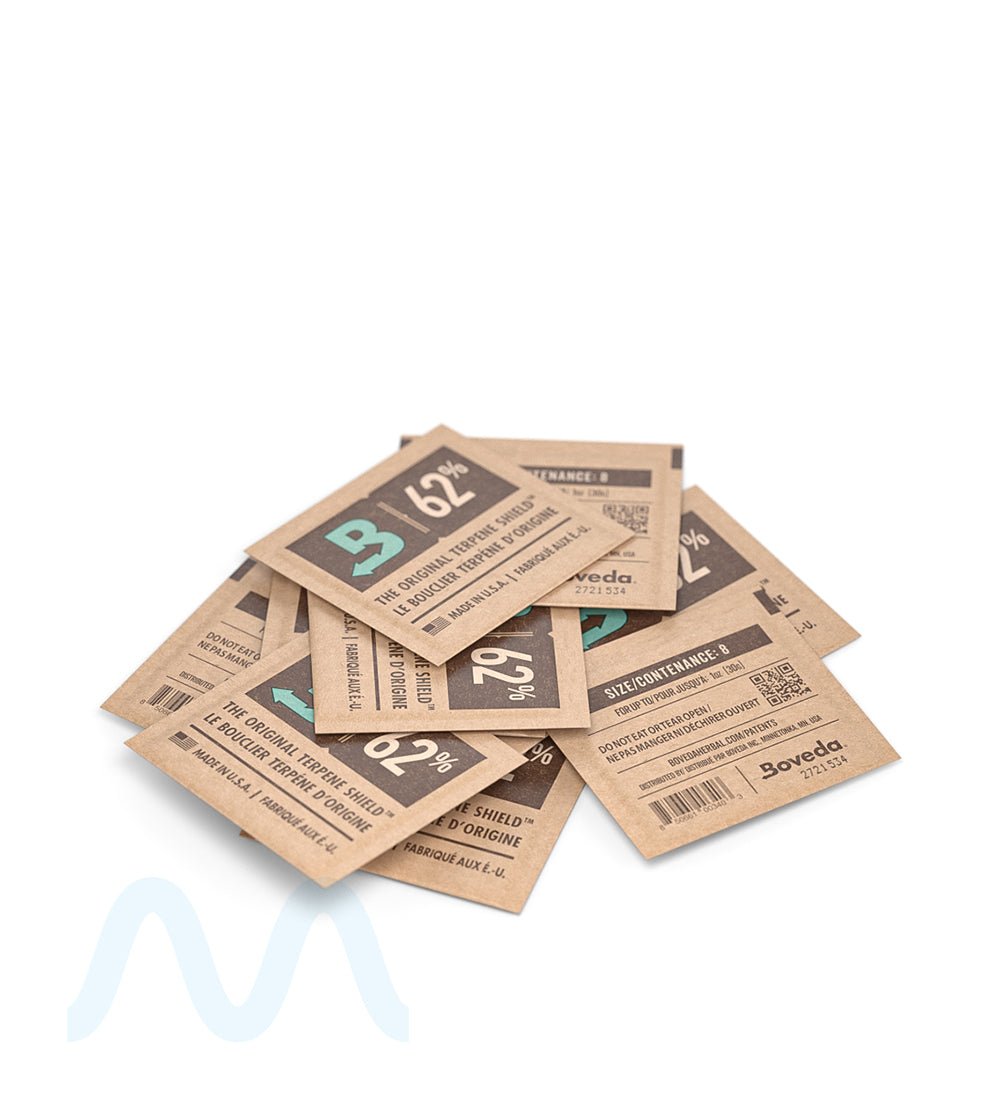 BOVEDA | Humidity Control Packs | 8 Grams - 62% - 100 Count - 7