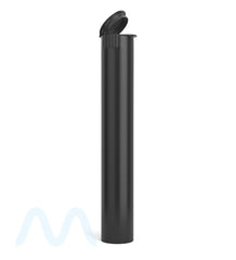 Child Resistant & Sustainable | 100% Biodegradable Pop Top Plastic Pre-Roll Tubes | 116mm - Black - 1000 Count