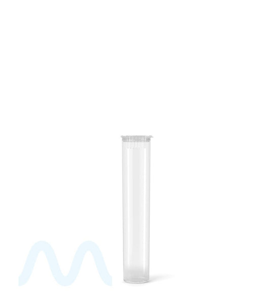 Child Resistant | Pop Top Plastic Pre - Roll Tubes | 70mm - Clear - 1000 Count - 2