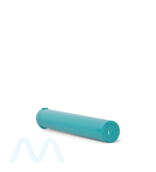 Child Resistant | King Size Pop Top Opaque Plastic Pre - Roll Tubes | 116mm - Teal - 1000 Count - 4