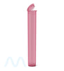 Child Resistant | King Size Pop Top Translucent Plastic Pre-Roll Tubes | 116mm - Pink - 1000 Count