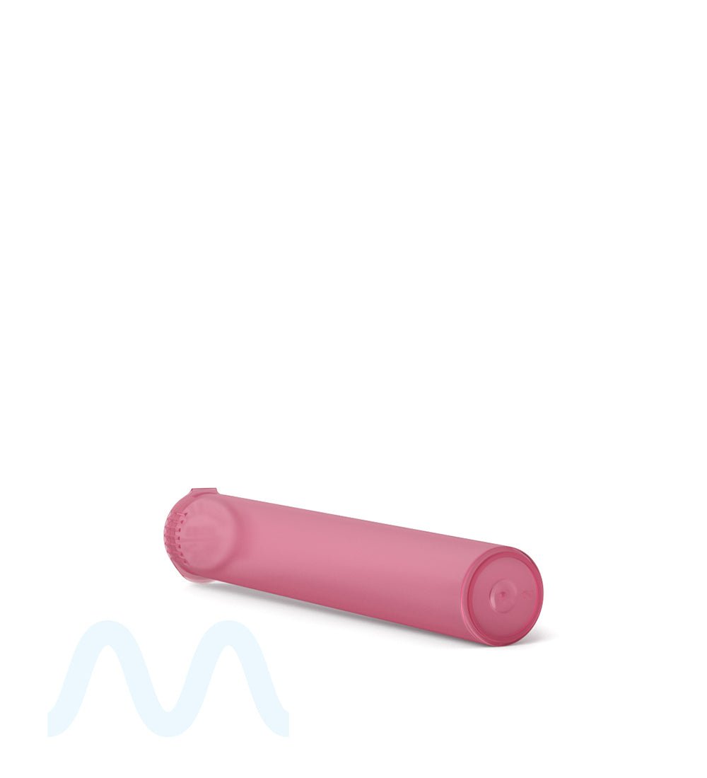 Child Resistant | King Size Pop Top Translucent Plastic Pre - Roll PCR Tubes | 116mm - Pink - 1000 Count - 4