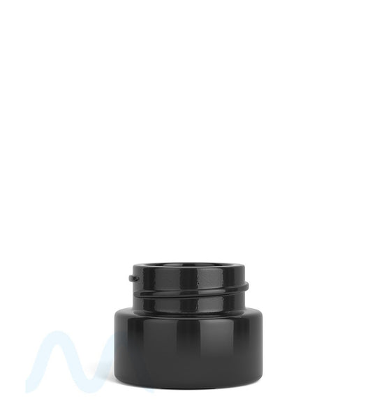 Child Resistant | Glossy Black Glass Concentrate Containers w/ Cap | 29mm - 5mL - 504 Count - 2