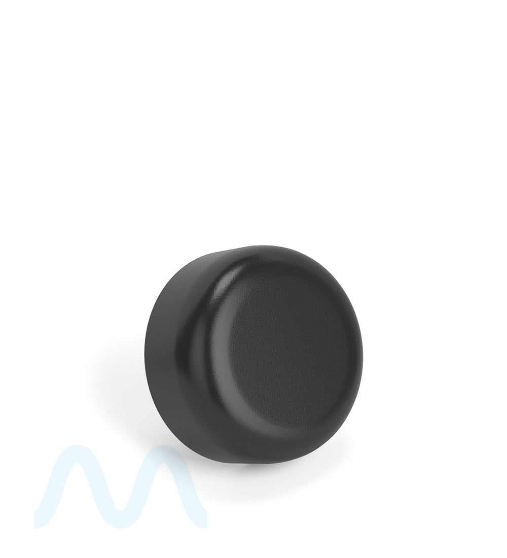 Child Resistant | Smooth Push Down & Turn Plastic Caps w/ Foam Liner | 29mm - Semi Gloss Black - 504 Count - 3