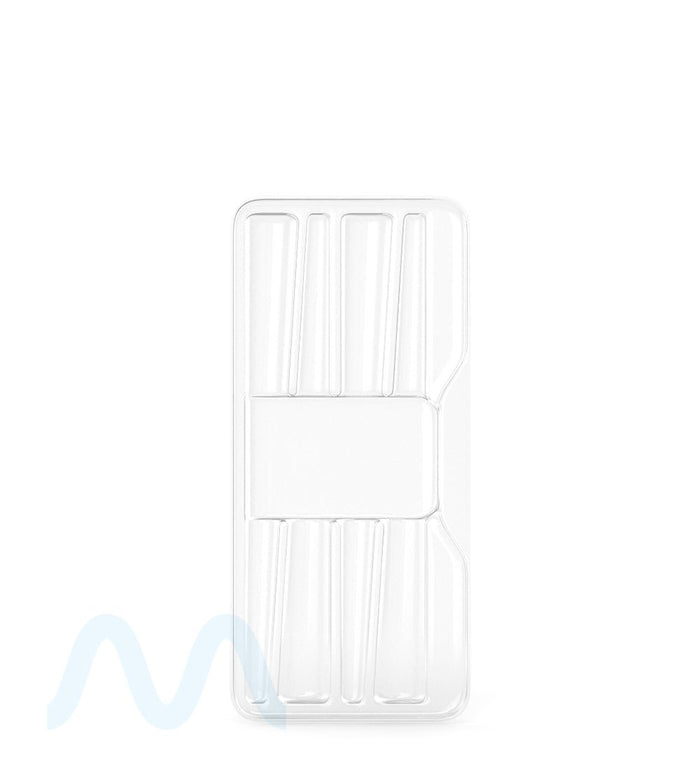 Insert Tray Box for 4 King Size Pre Rolled Cones | 109mm - Clear Plastic - 100 Count Image