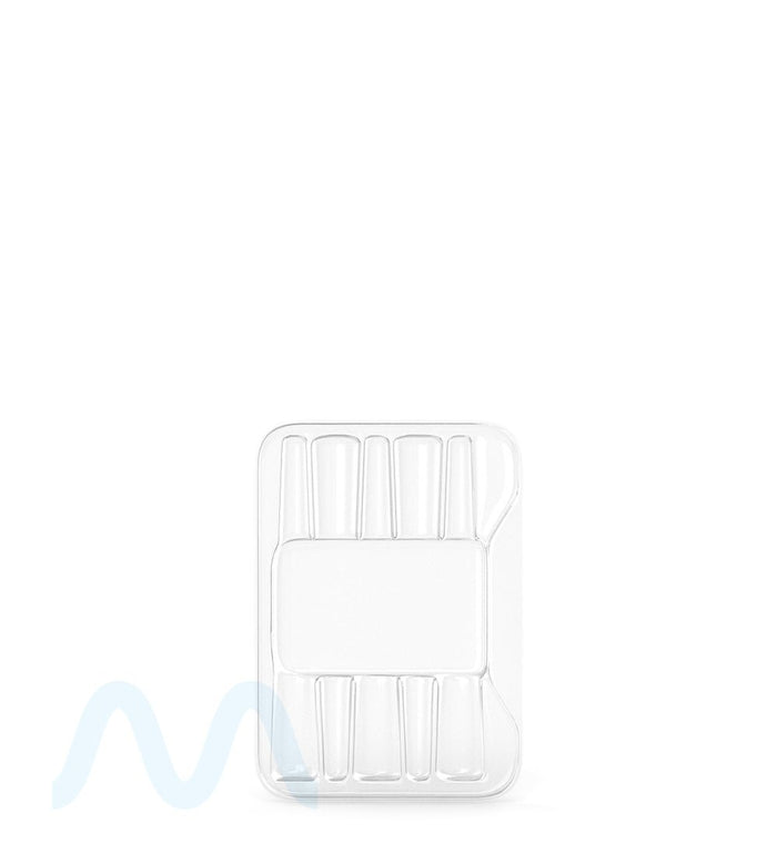 Insert Tray Box for 5 Mini Pre Rolled Cones | 70mm - Clear Plastic - 100 Count Image