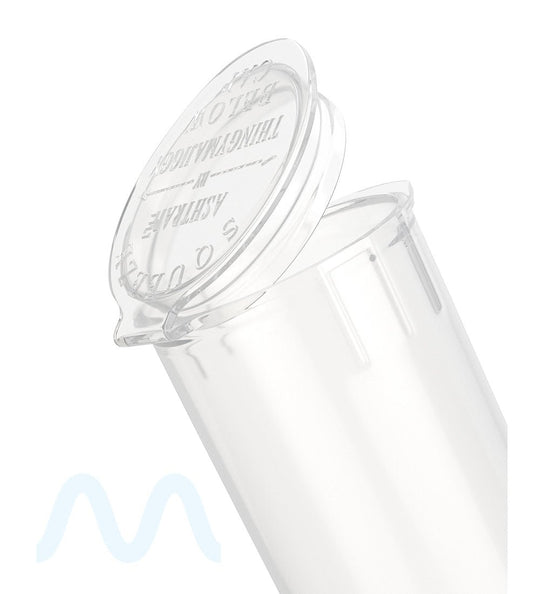 THINGYMAJIGGY | Ash - Trapping Pre - Roll Storage Tube | 125mm - Clear - 400 Count - 8