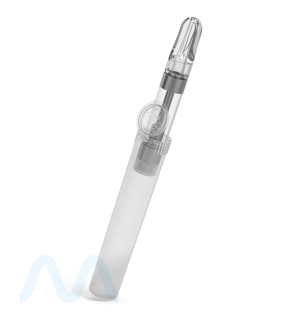 Child Resistant | Pop Top Vape Cartridge Tube | 80mm - Clear - 1000 Count - 10