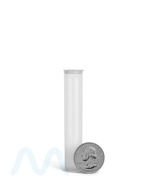 Child Resistant | Pop Top Vape Cartridge Tube | 80mm - Clear - 1000 Count - 11