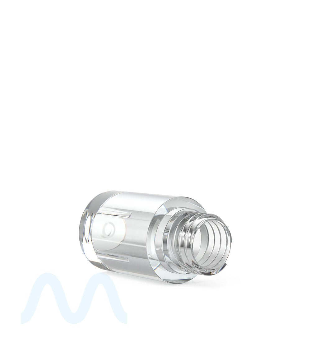 Child Resistant | Vape Cartridge Tube w/ White Plastic Insert | 80mm - White - 100 Count - 7