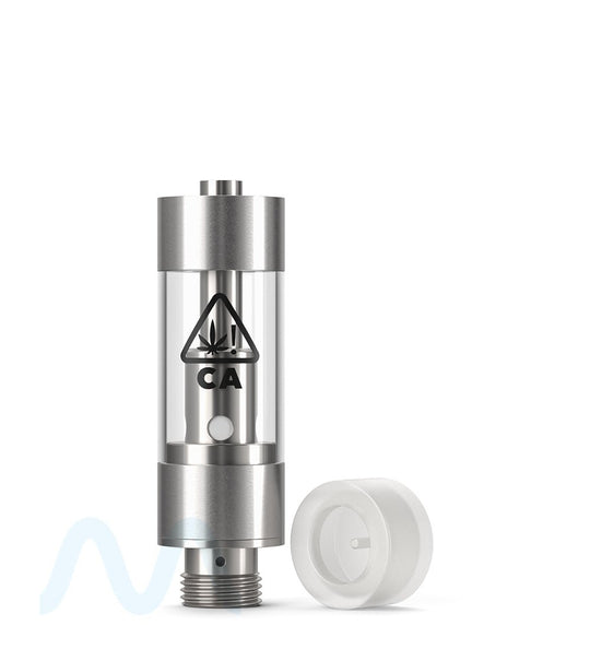 AVD California Universal Symbol | Plastic Vape Cartridge with 2mm Aperture | 0.5mL - Press On - 1200 Count - 7