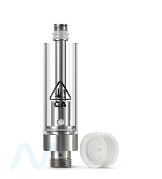 AVD California Universal Symbol | Glass Vape Cartridge with 2mm Aperture | 1mL - Screw On - 1200 Count - 7