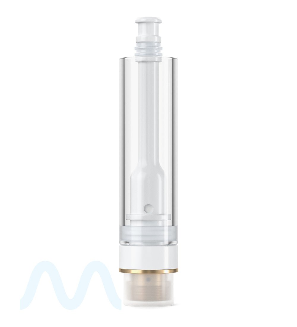 AVD | All Ceramic Vape Cartridge with 1.5mm Aperture | 1mL - Eazy Press - 1200 Count - 6