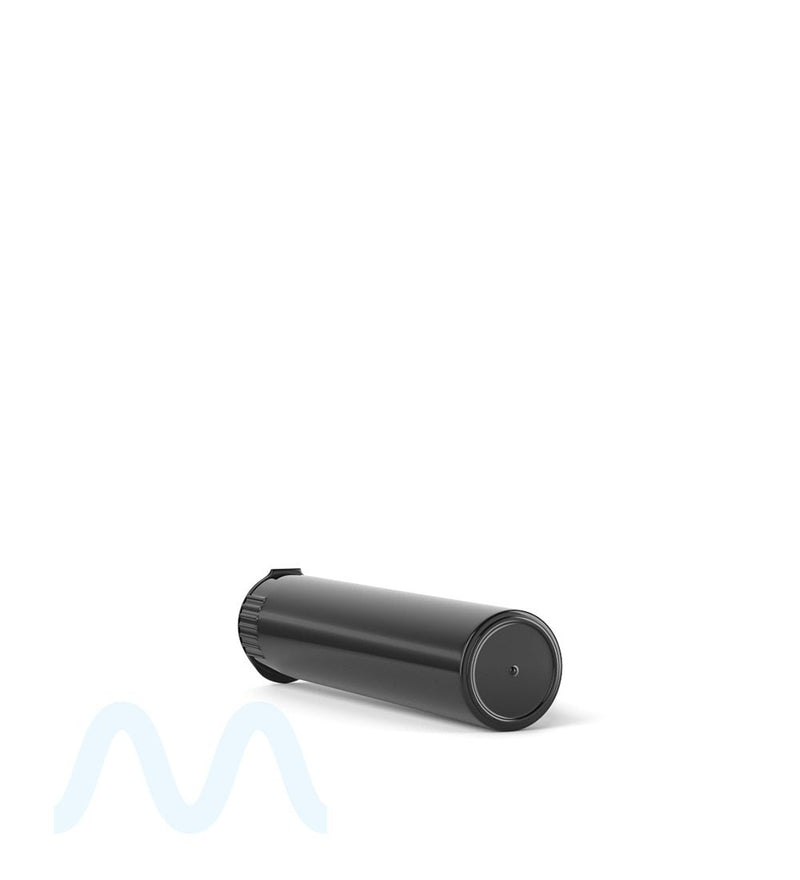 78mm CR Opaque Black Plastic Pre-Roll Tubes - Open – Gamut Packaging