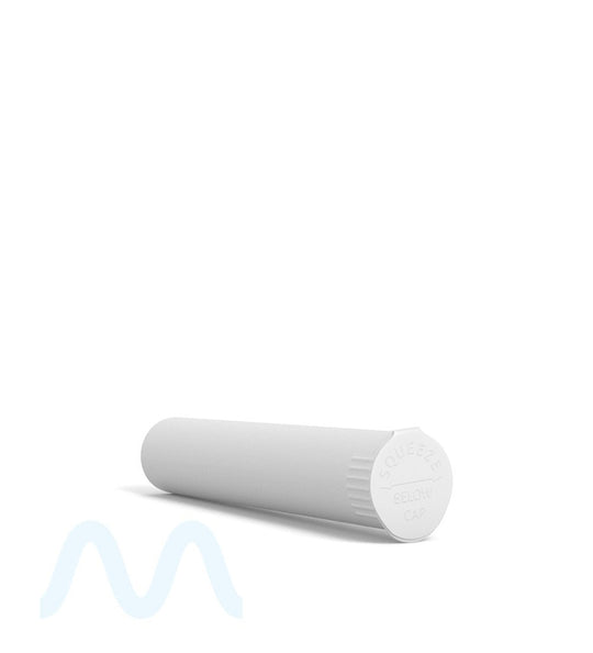 Child Resistant | Pop Top Opaque Plastic Pre - Roll Tubes (Open) | 98mm - White - 1000 Count - 3