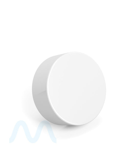 Child Resistant | Smooth Push Down & Turn Plastic Caps w/ Foil Liner | 38mm - Glossy White - 320 Count - 3