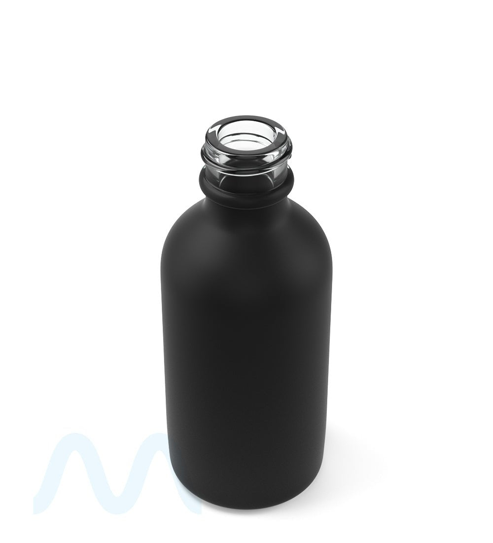 Glass Tincture Bottles | 2oz - Matte Black - 240 Count - 1