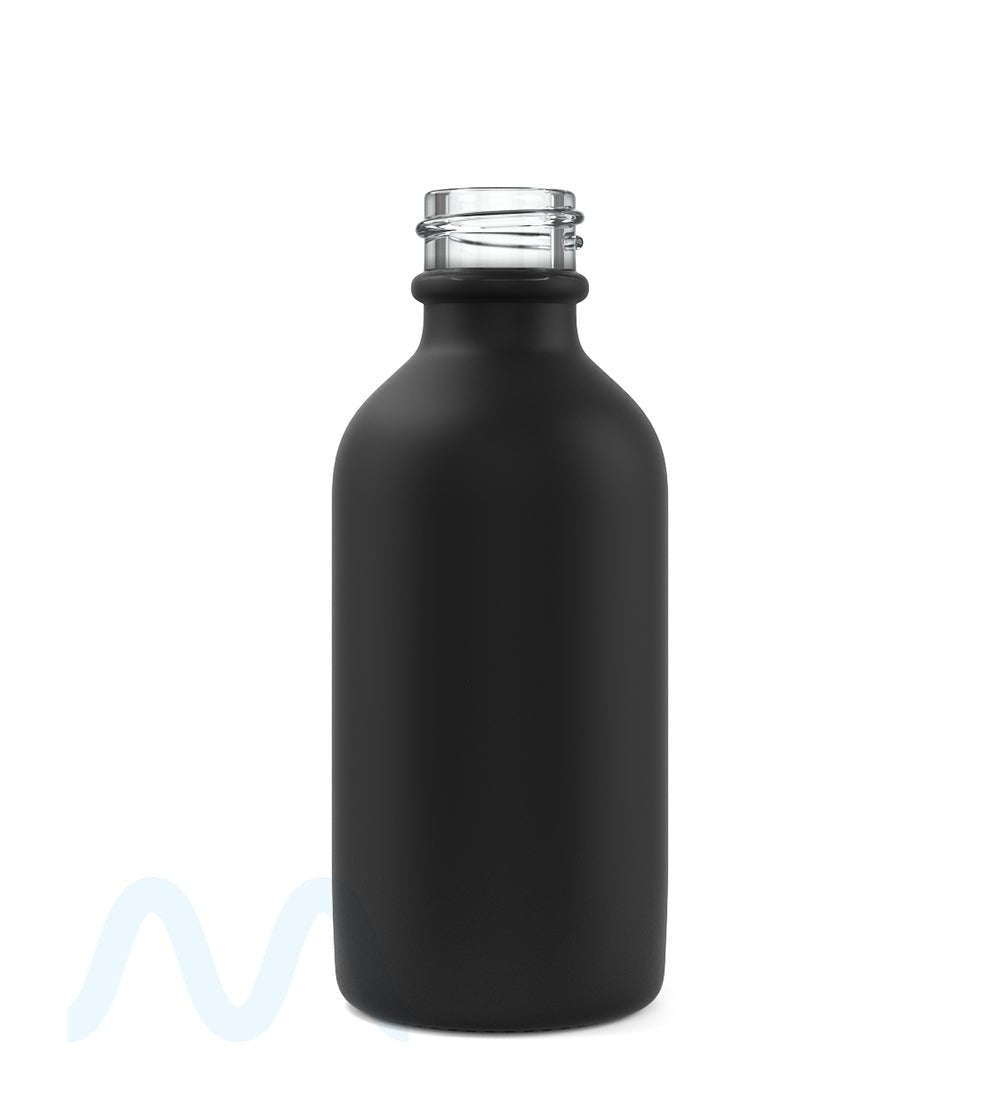 Glass Tincture Bottles | 2oz - Matte Black - 240 Count - 2