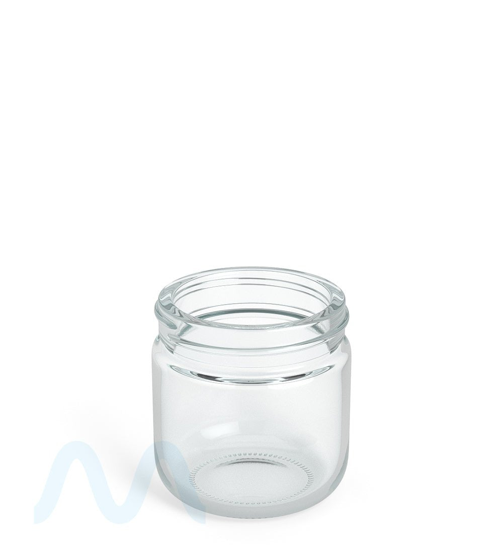 Rounded Base Clear Glass Jars | 53mm - 2oz - 32 Count - 1