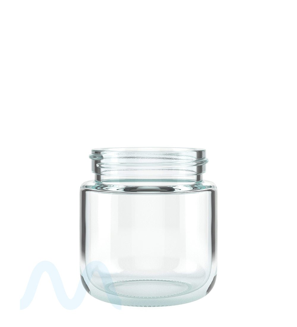 Rounded Base Clear Glass Jars | 53mm - 3oz - 32 Count - 2