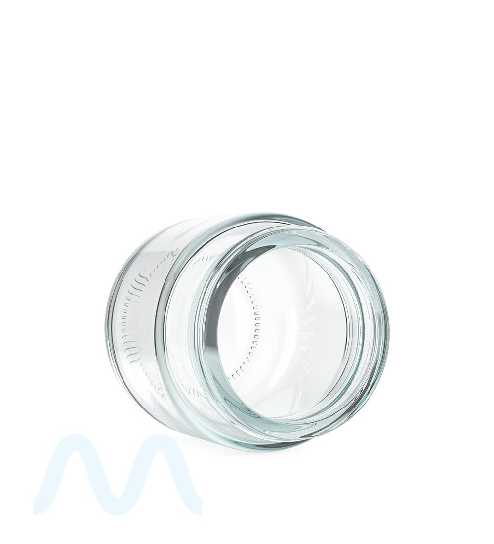 Rounded Base Clear Glass Jars | 53mm - 3oz - 32 Count - 3