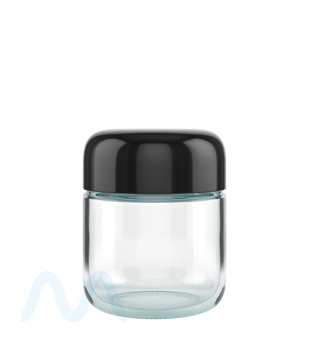 Rounded Base Clear Glass Jars | 53mm - 3oz - 32 Count - 5