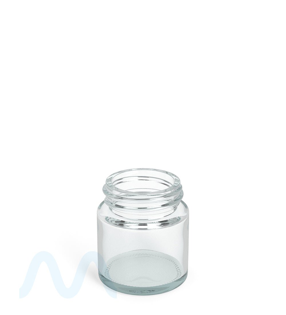 Straight Sided Clear Glass Jars | 38mm - 1oz - 256 Count - 1