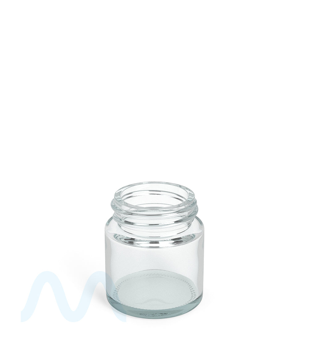 Straight Sided Clear Glass Jars | 38mm - 1oz - 256 Count