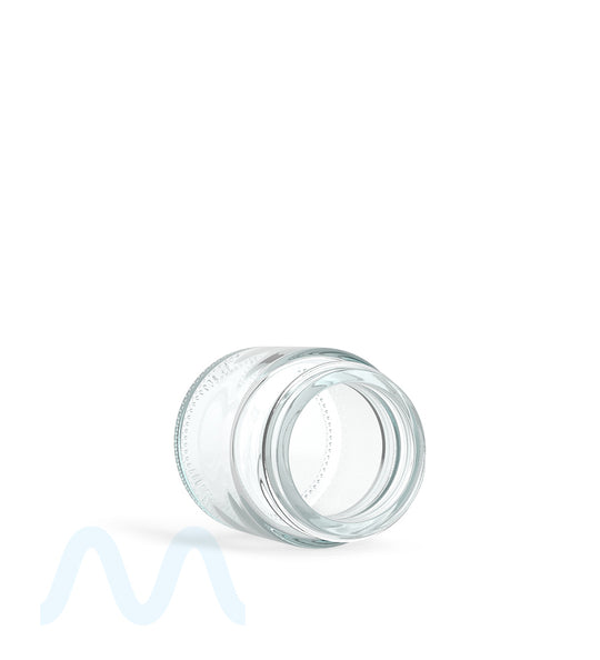 Straight Sided Clear Glass Jars | 38mm - 1oz - 256 Count