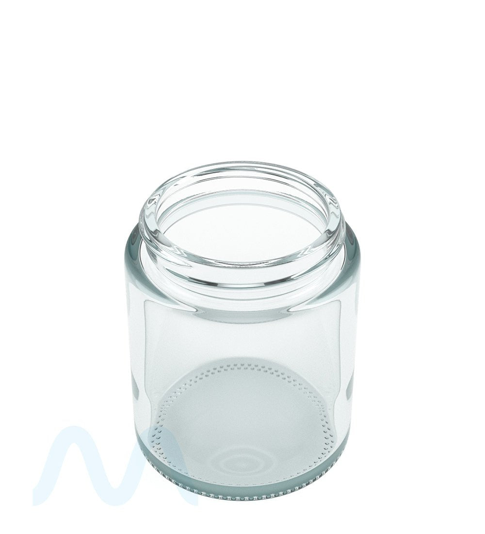 Straight Sided Clear Glass Jars | 53mm - 5oz - 32 Count - 1