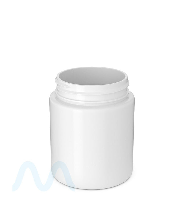 Straight Sided White Plastic Jars | 53mm - 5oz - 600 Count Image