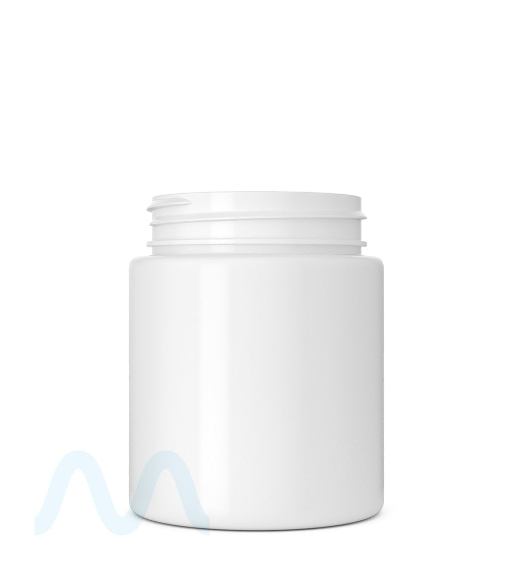 Straight Sided White Plastic Jars | 53mm - 5oz - 600 Count - 2