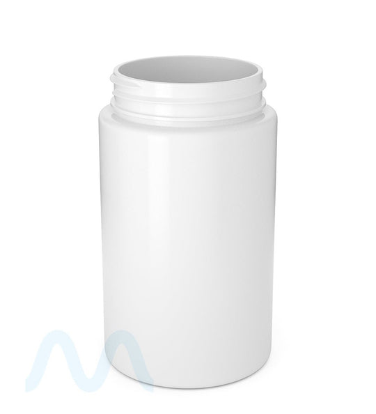 Straight Sided White Plastic Jars | 53mm - 7.5oz - 300 Count - 1