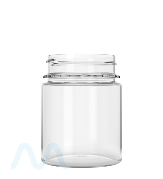 Tamper Evident | Straight Sided Clear Plastic Jars | 53mm - 5oz - 600 Count